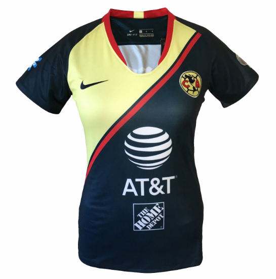 Women Club America 18/19 Away Soccer Jersey Shirt